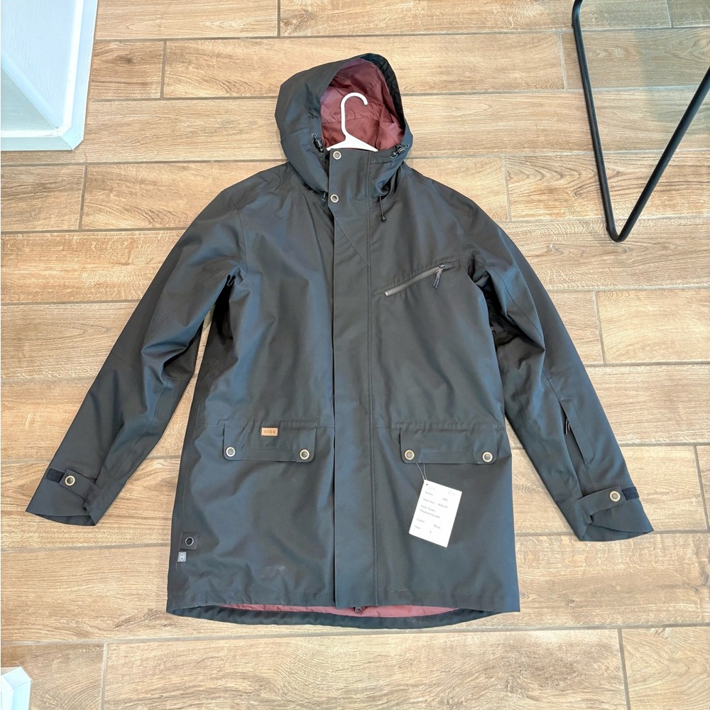 Imperial Motion RIDE Ski/Snowboard Jacket Black Size Large.